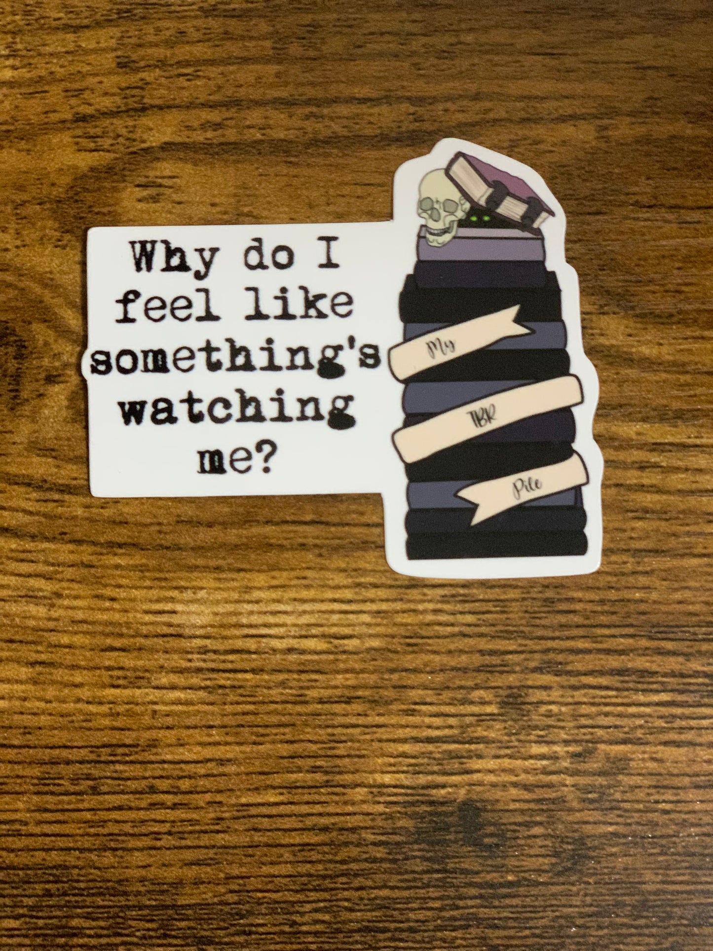 TBR Pile Sticker