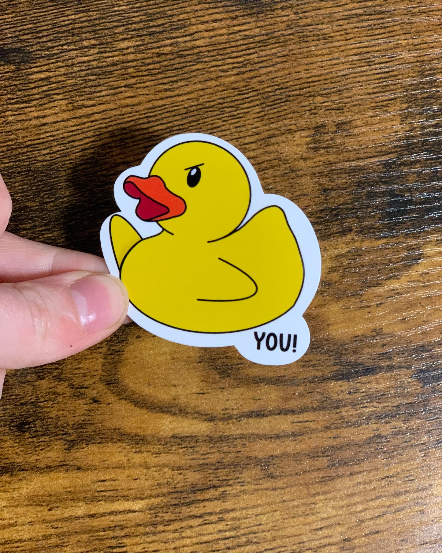 DUCK You! Sticker