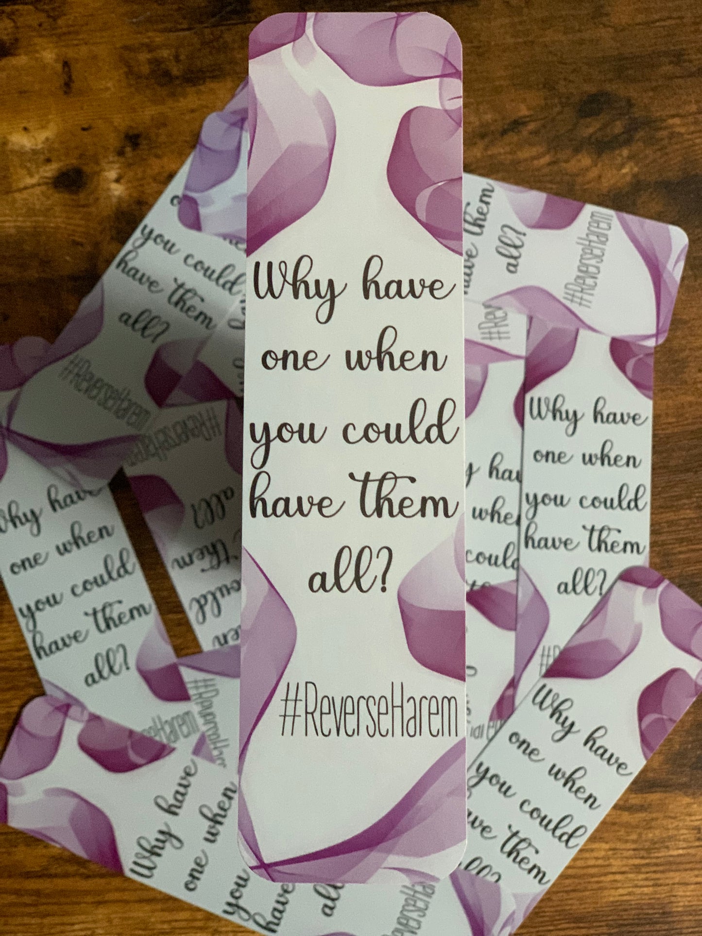 CLEARANCE 8x2 RH Romance Bookmark