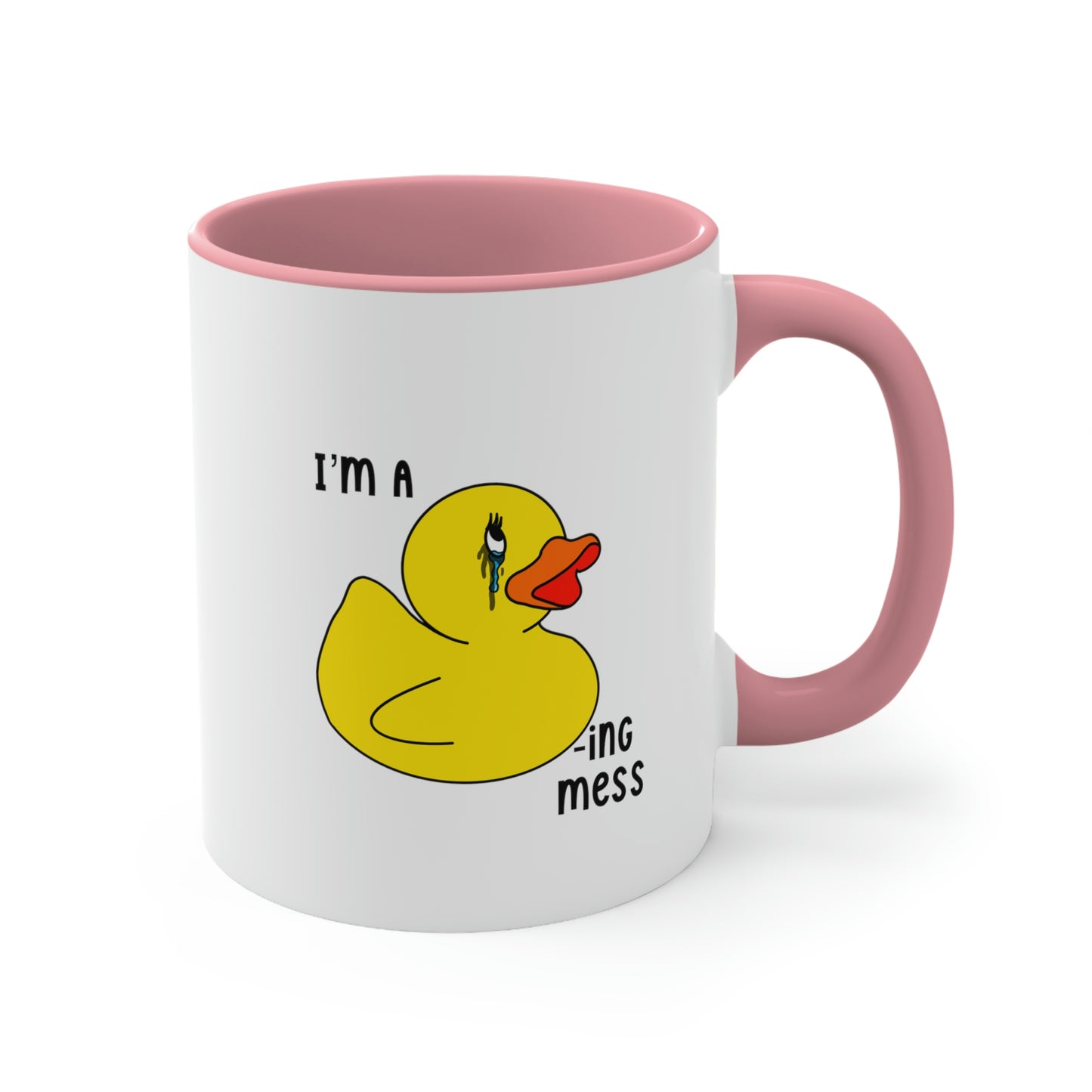 Ducking Mess Coffee Mug, 11oz
