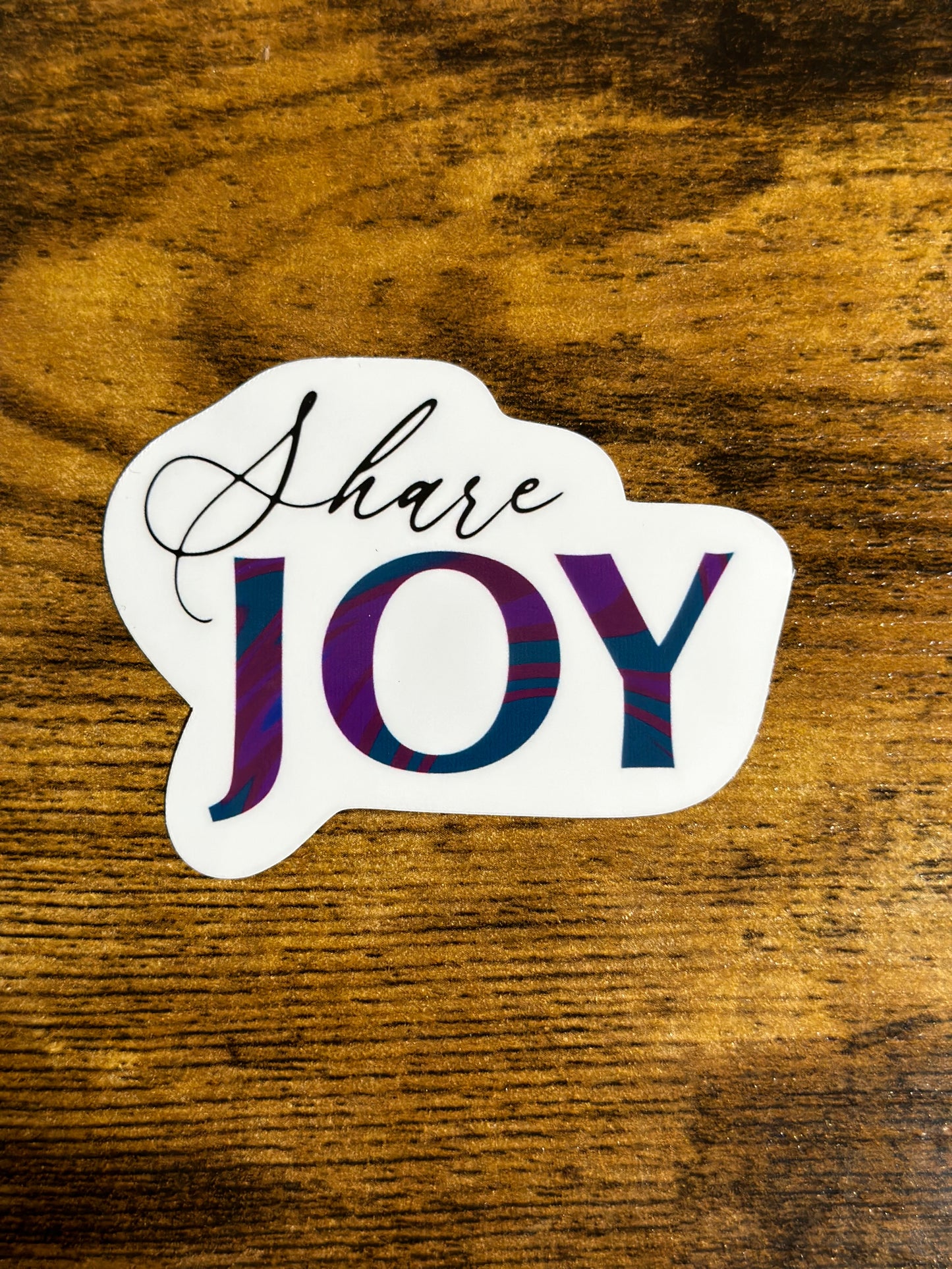 Share Joy Sticker