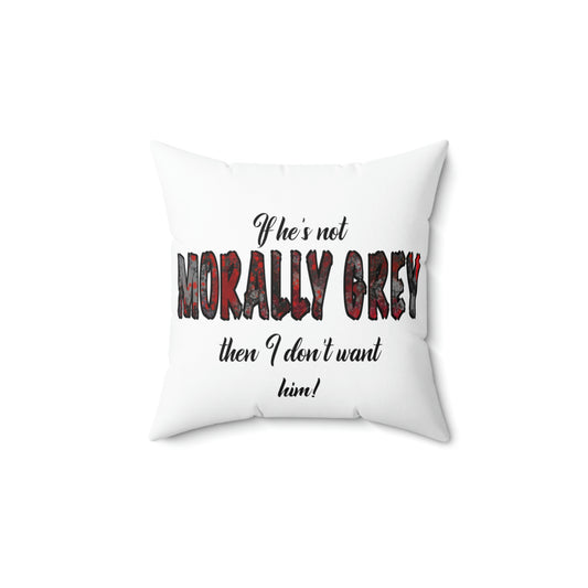 Dark Romance Reader Pillow