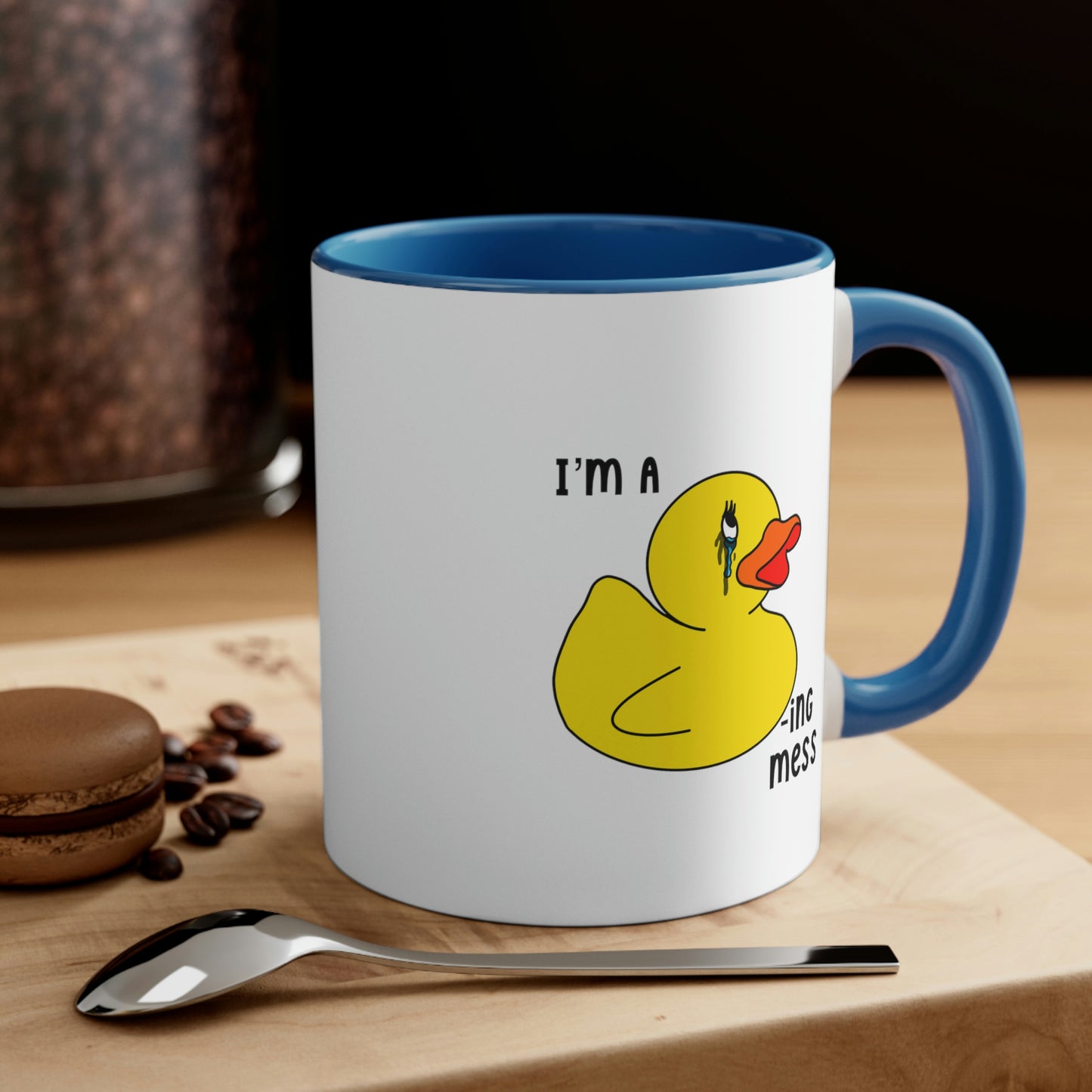Ducking Mess Coffee Mug, 11oz