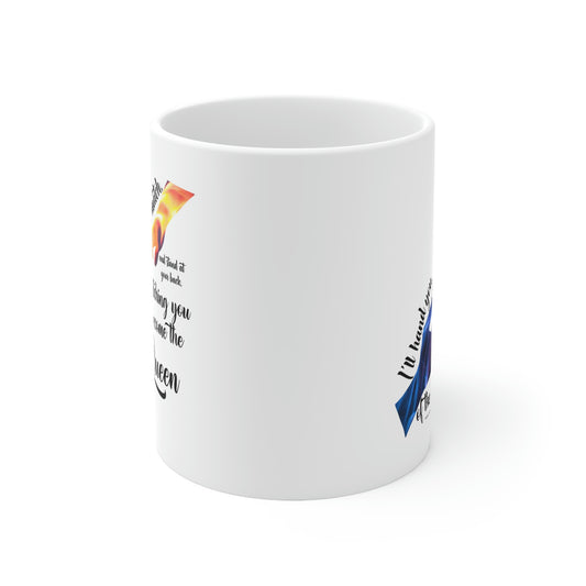 Hooked Quote Ceramic Mug 11oz
