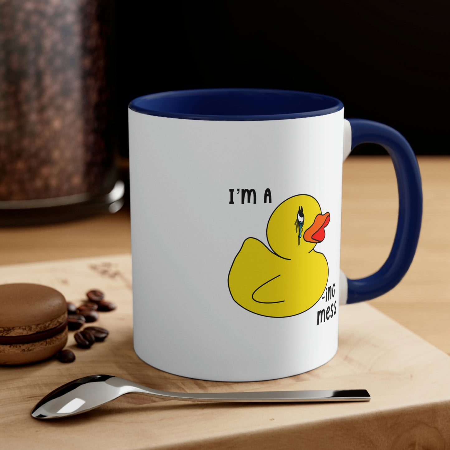 Ducking Mess Coffee Mug, 11oz
