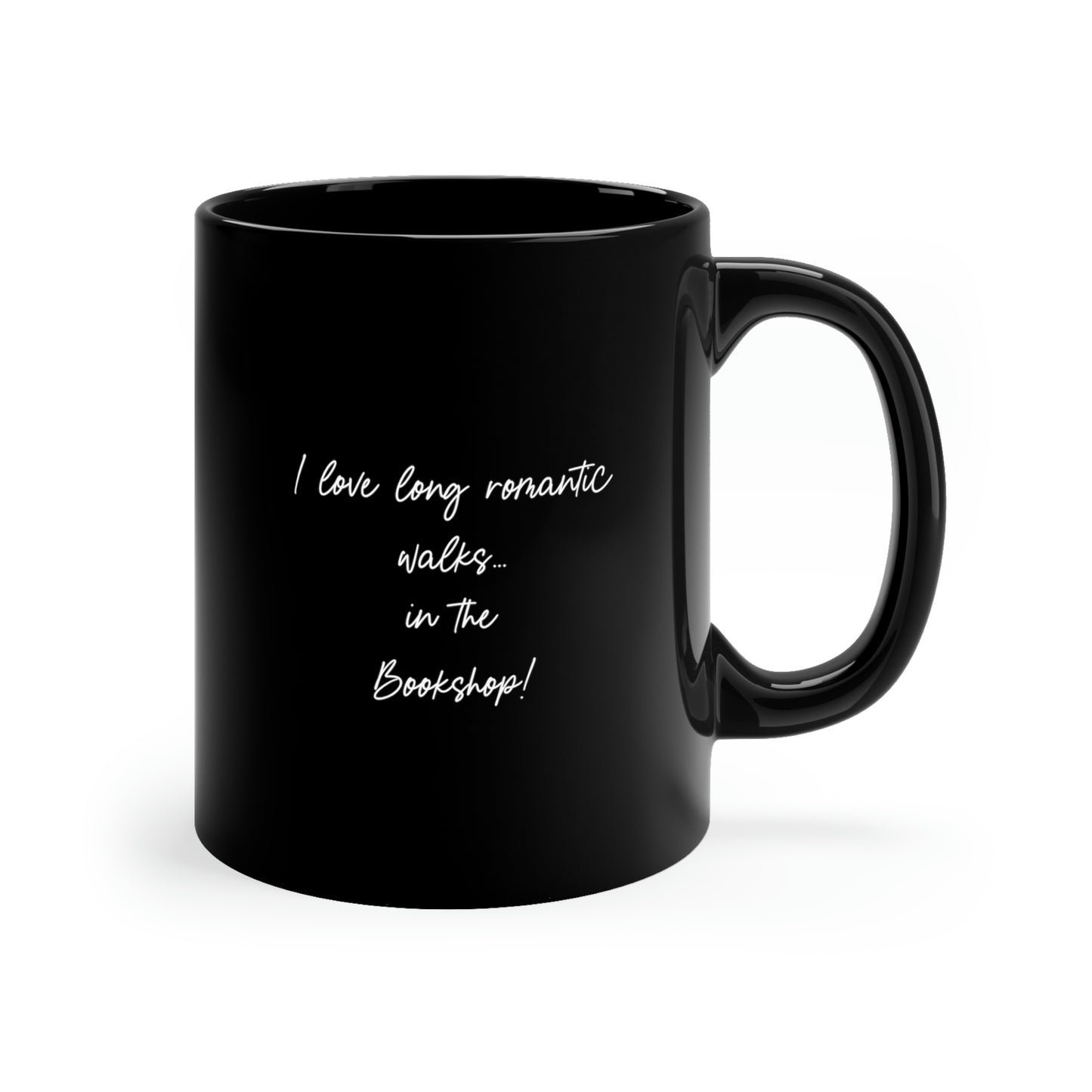 Bookshop 11oz Black Mug