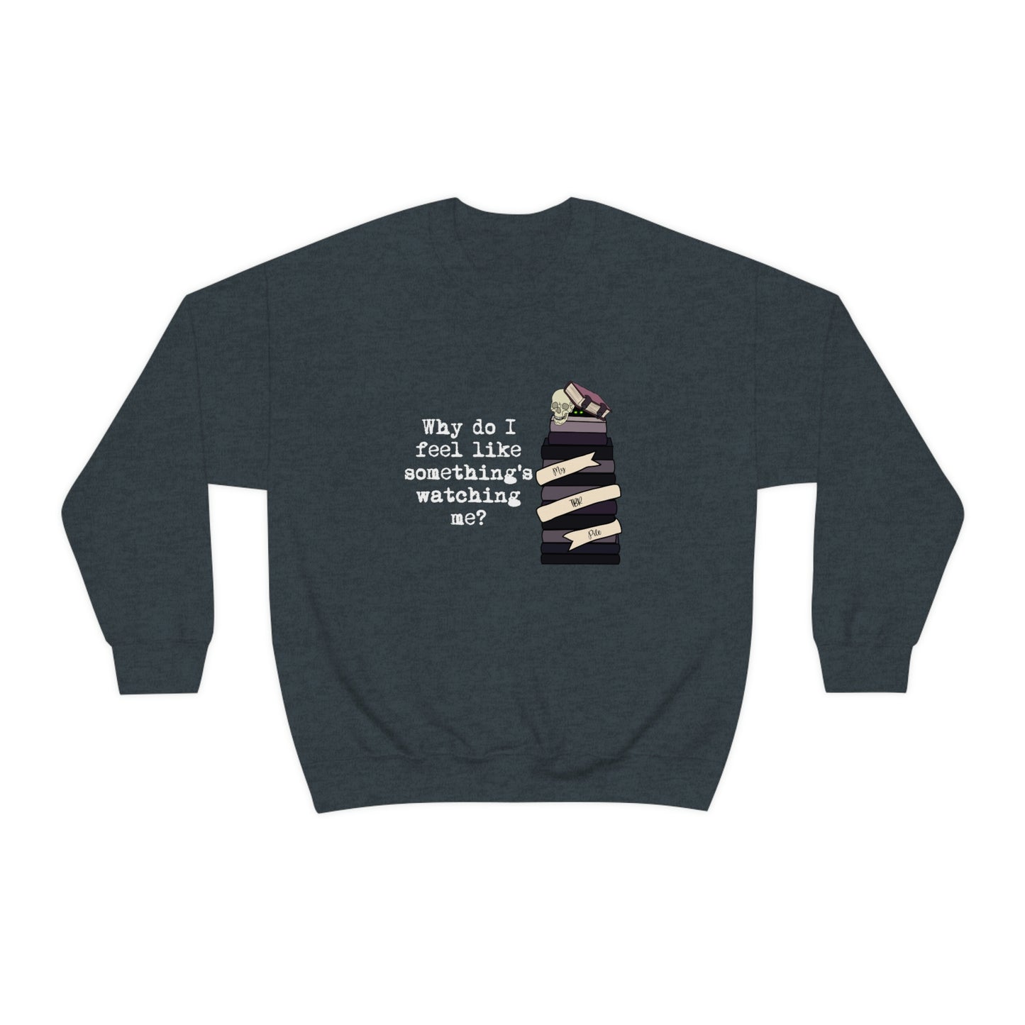 TBR Book Lover Dark Color Crewneck Sweater