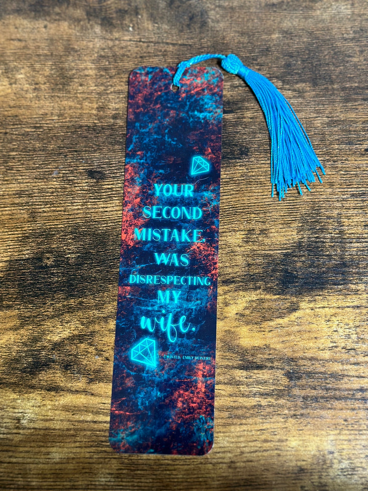 Never After Series - Twisted 8x2 Bookmarks