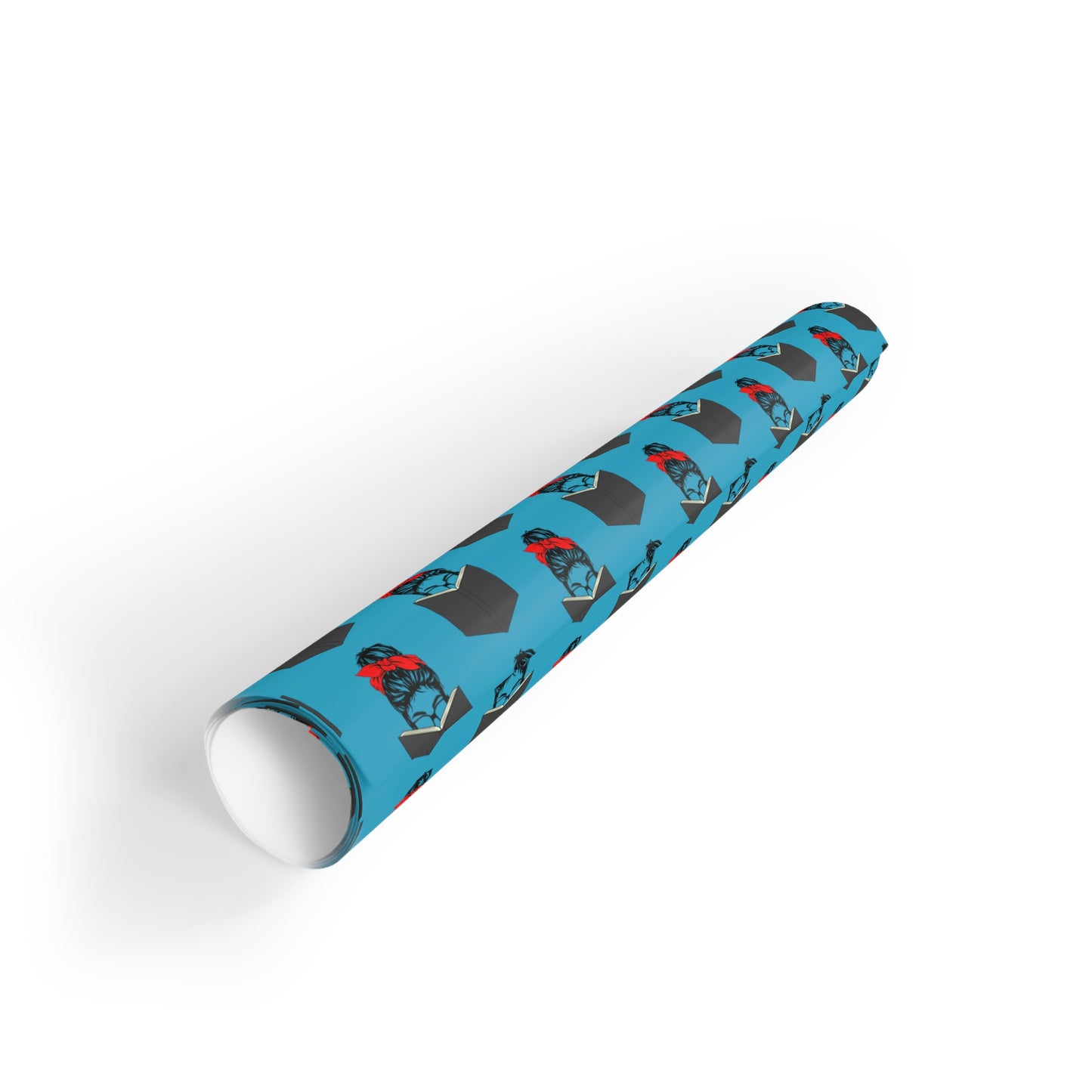 bookish reader gift wrapping paper