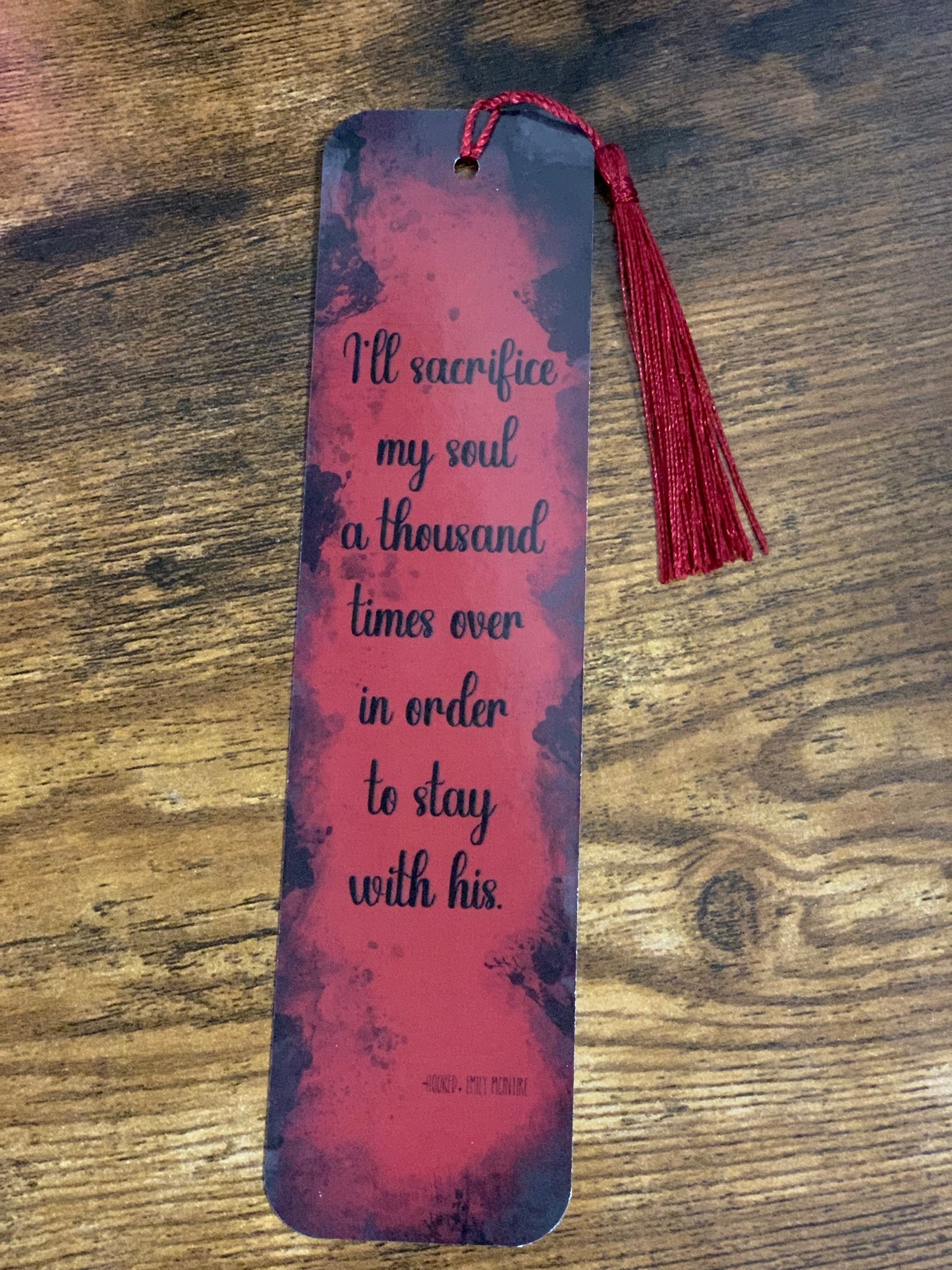 Licensed Never After Series - Hooked 8x2 Bookmarks