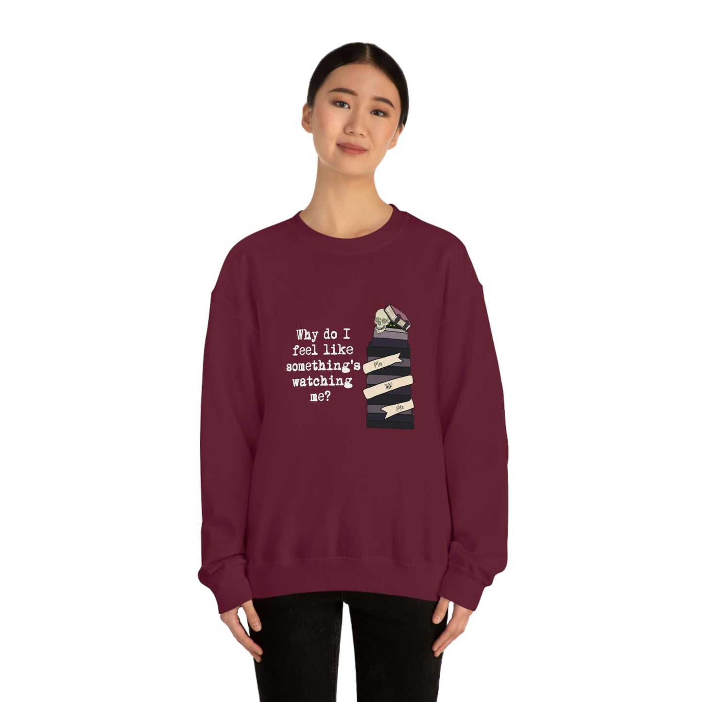 TBR Book Lover Dark Color Crewneck Sweater