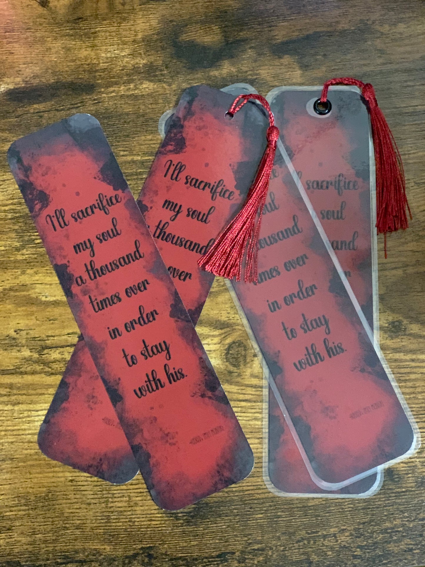 Licensed Never After Series - Hooked 8x2 Bookmarks
