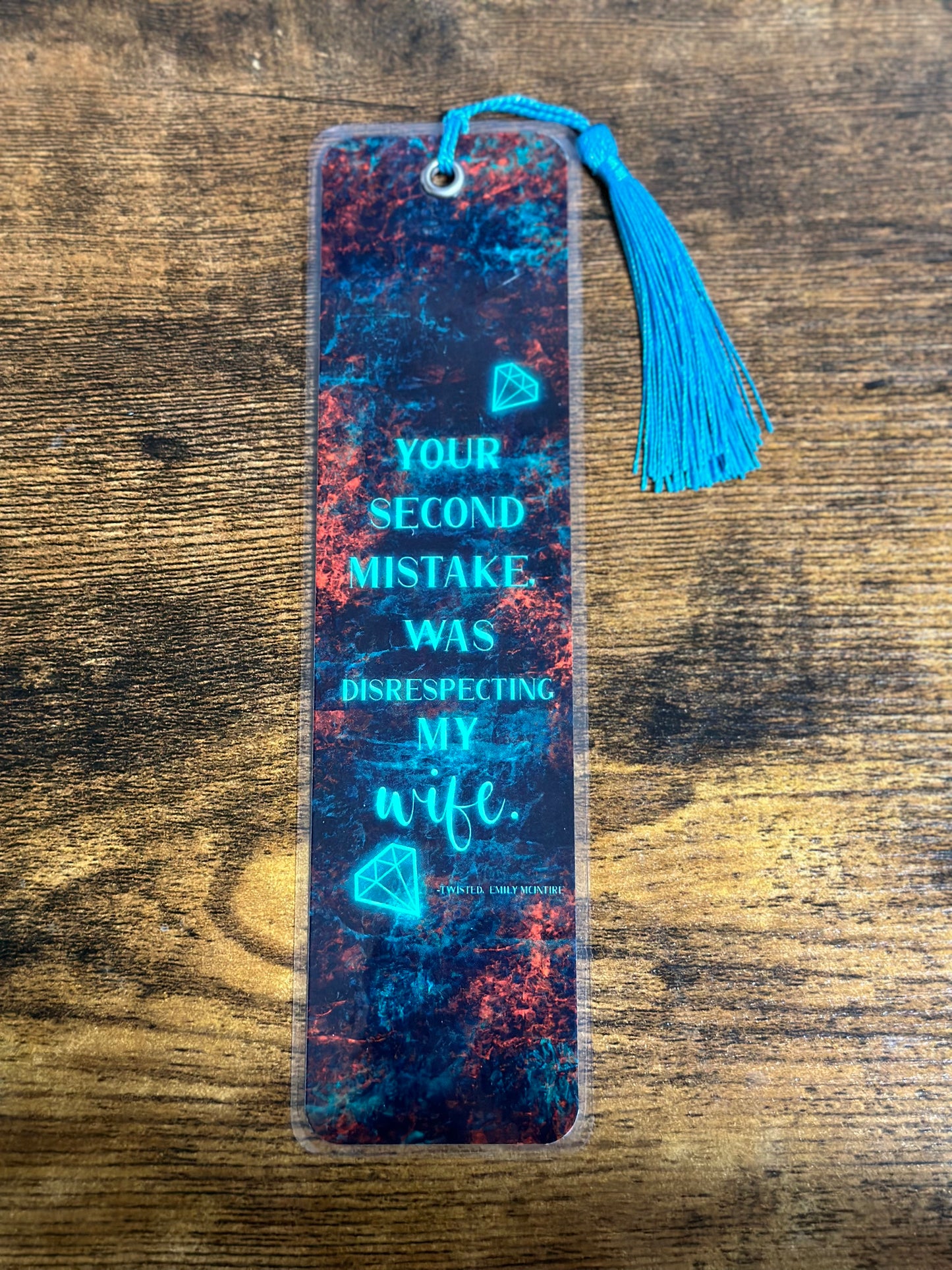 Never After Series - Twisted 8x2 Bookmarks