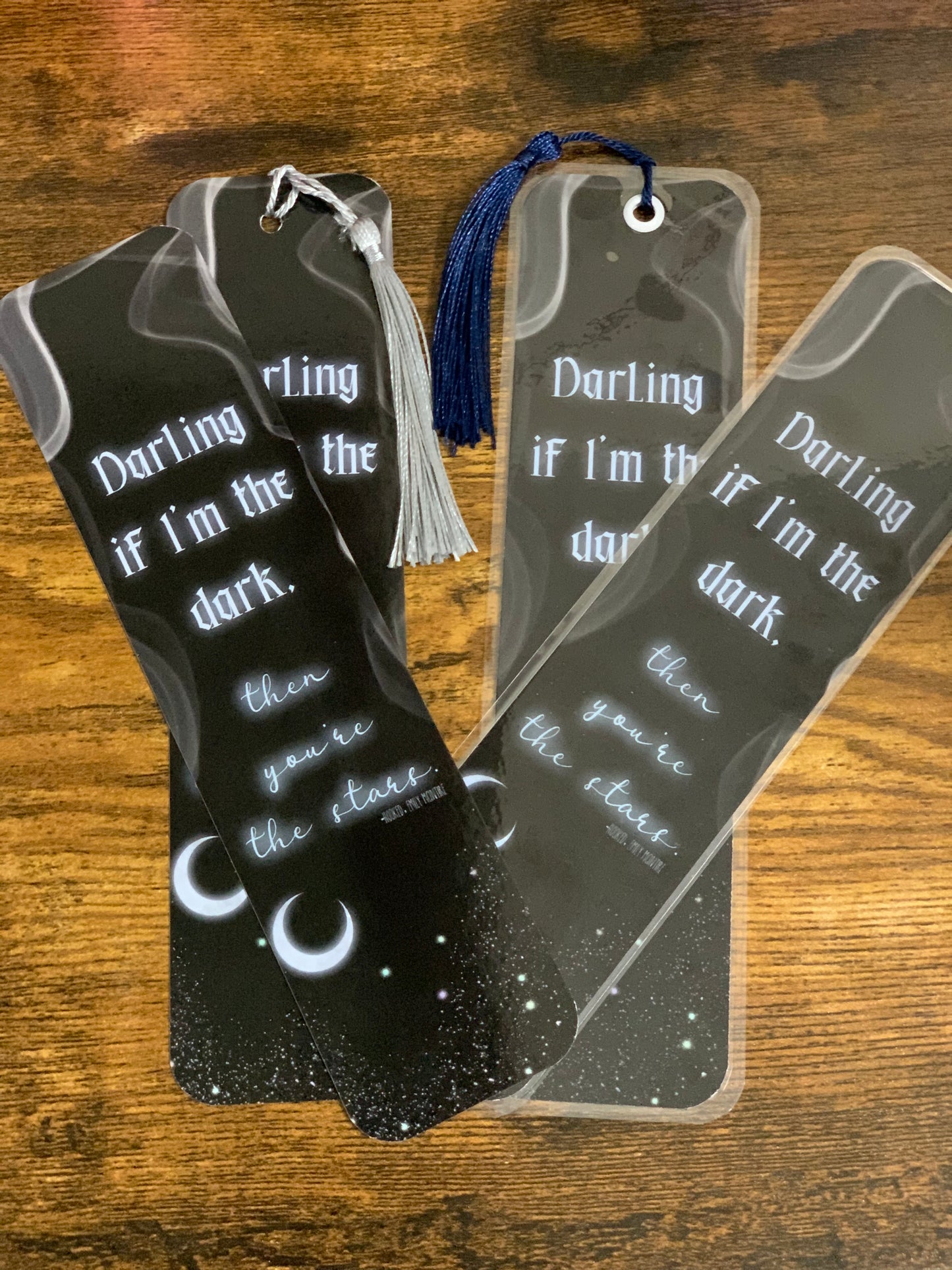Licensed Never After Series - Hooked 8x2 Bookmarks