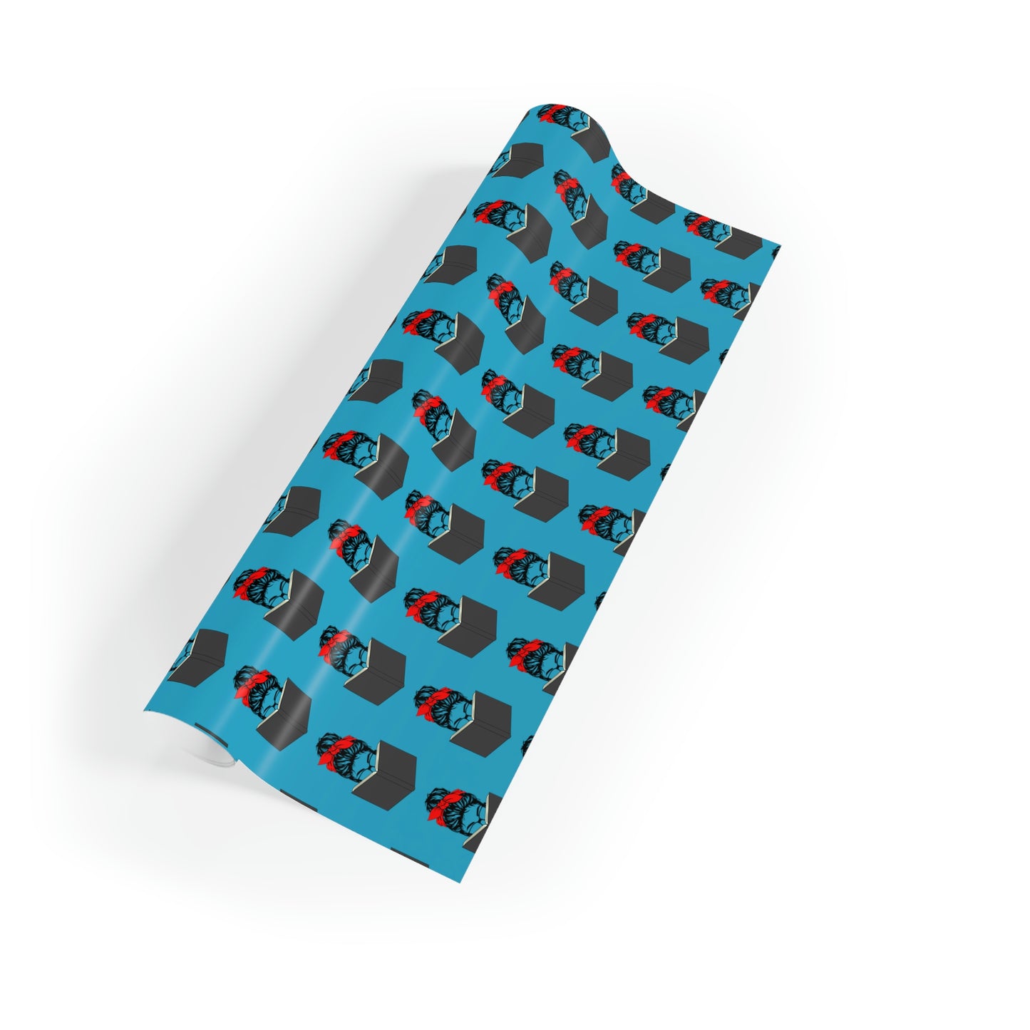 bookish reader gift wrapping paper