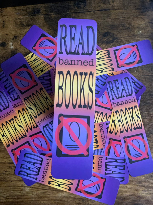 8x2 Banned Books Bookmark