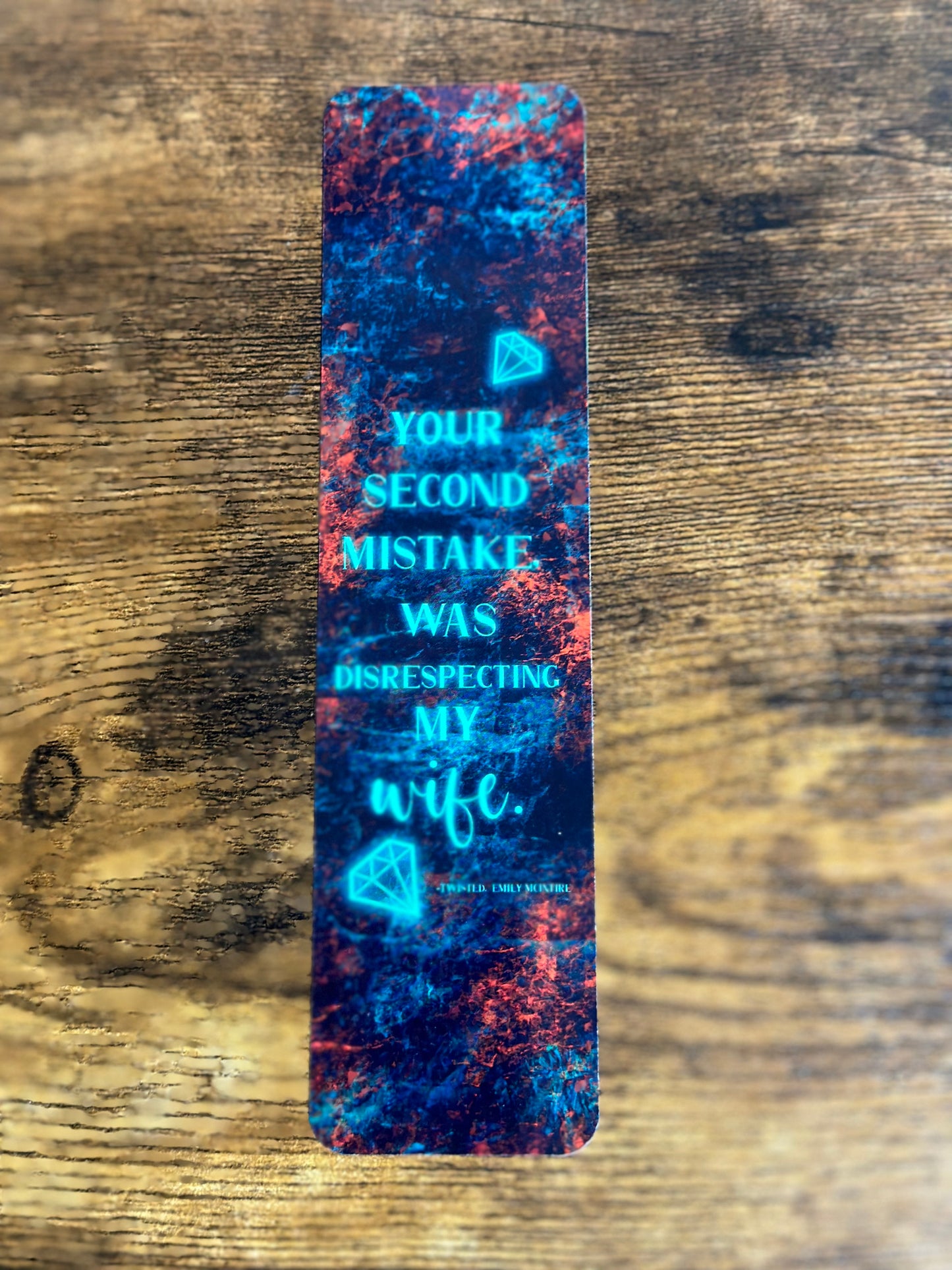 Never After Series - Twisted 8x2 Bookmarks