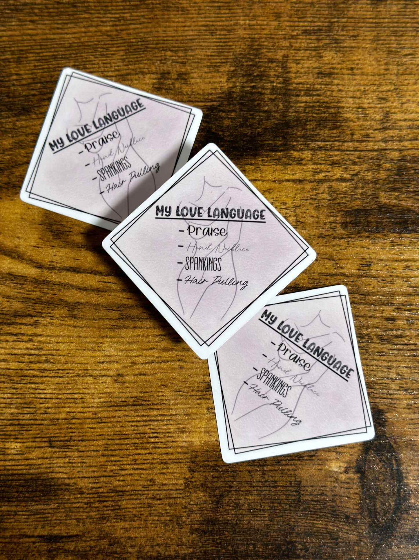 Romance Reader Love Language Sticker
