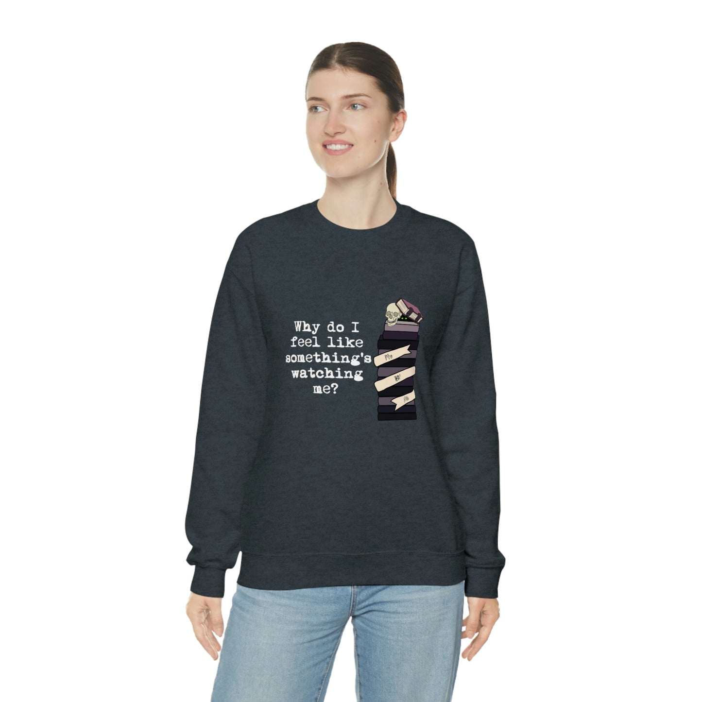 TBR Book Lover Dark Color Crewneck Sweater
