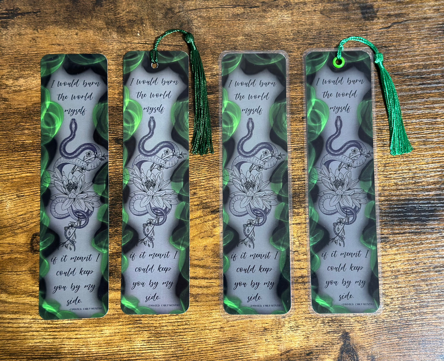Never After Series - Twisted 8x2 Bookmarks