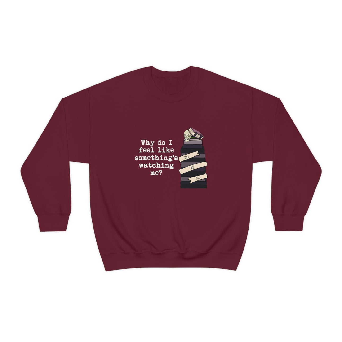 TBR Book Lover Dark Color Crewneck Sweater