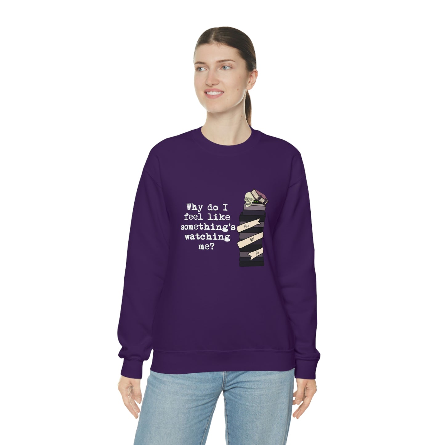 TBR Book Lover Dark Color Crewneck Sweater