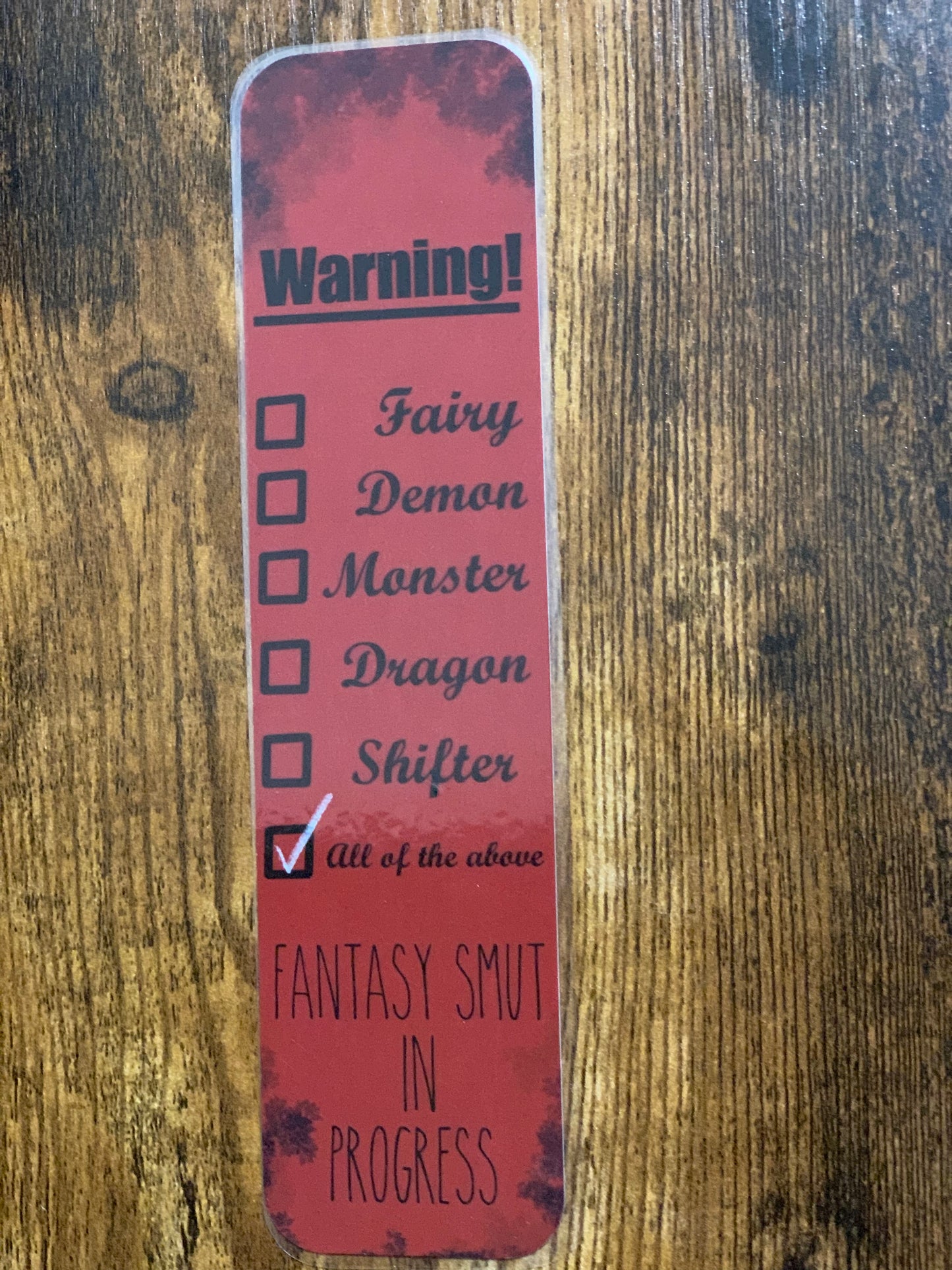8x2 Fantasy Romance Bookmark