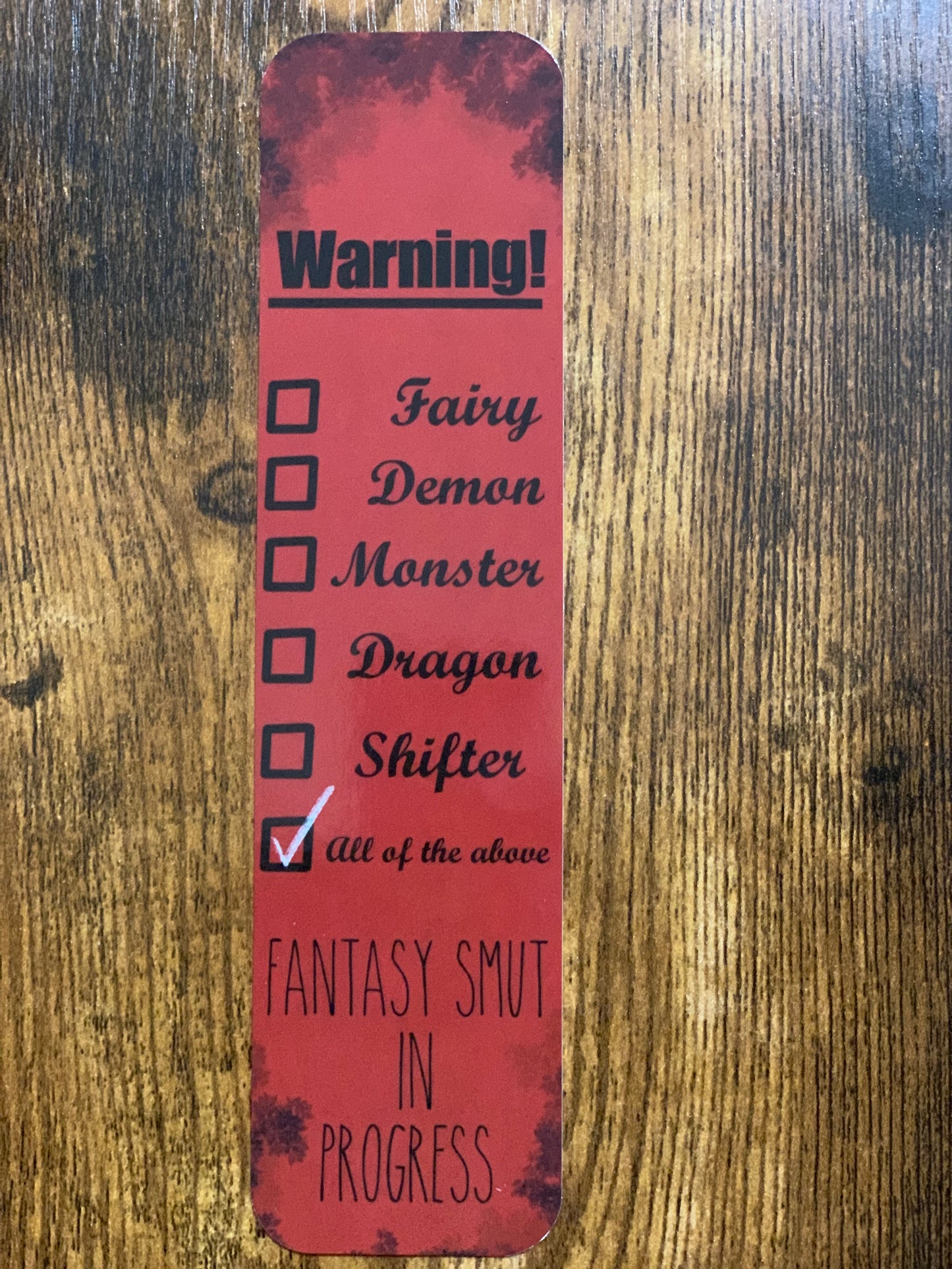 8x2 Fantasy Romance Bookmark