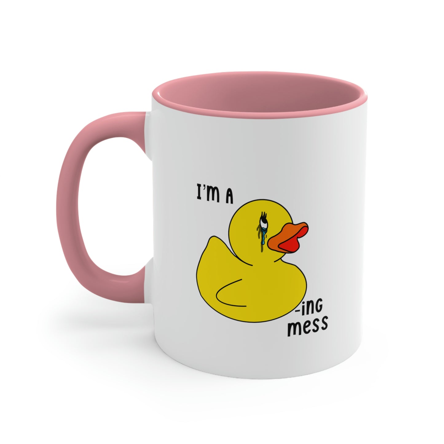 Ducking Mess Coffee Mug, 11oz
