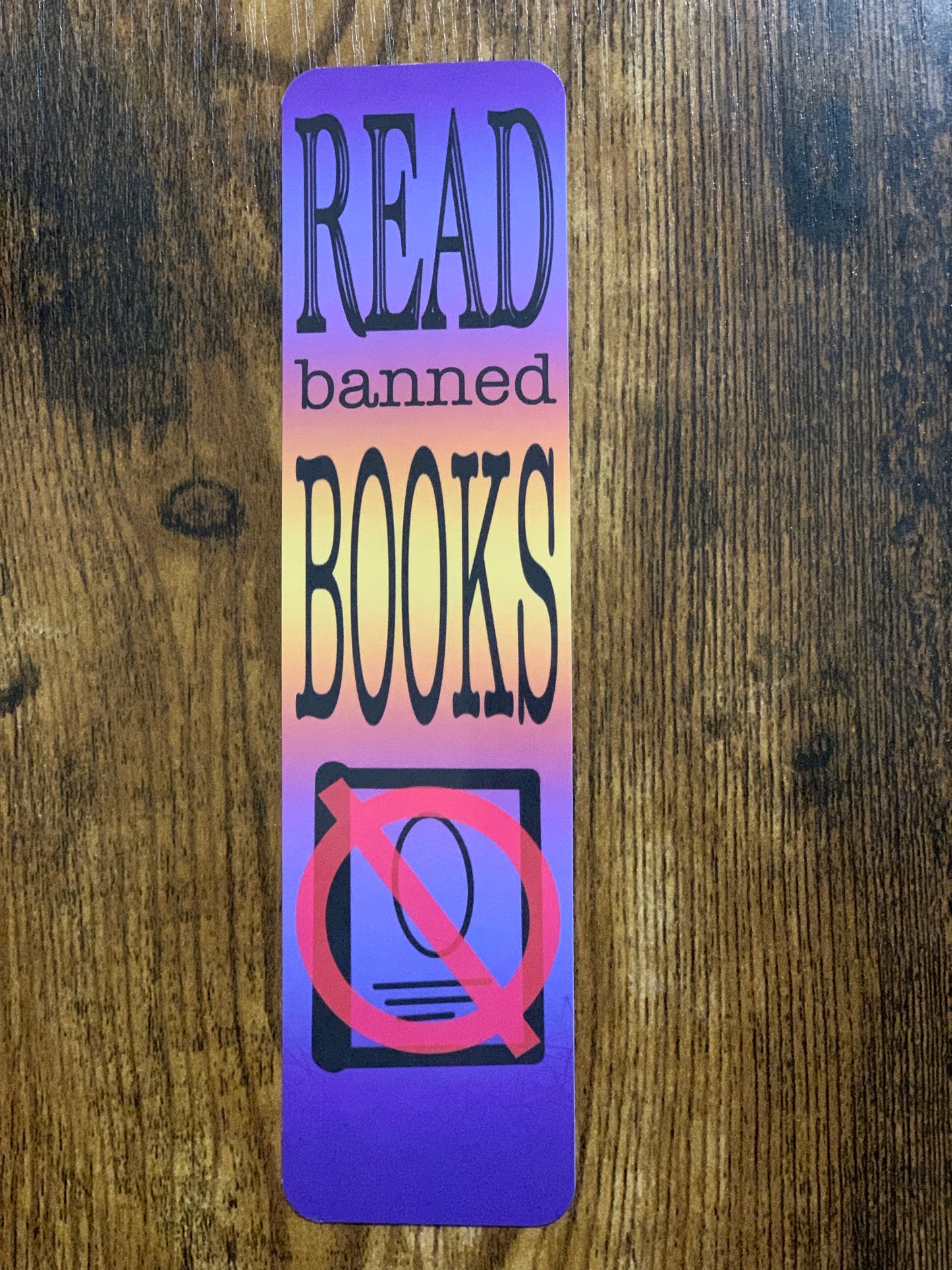 8x2 Banned Books Bookmark