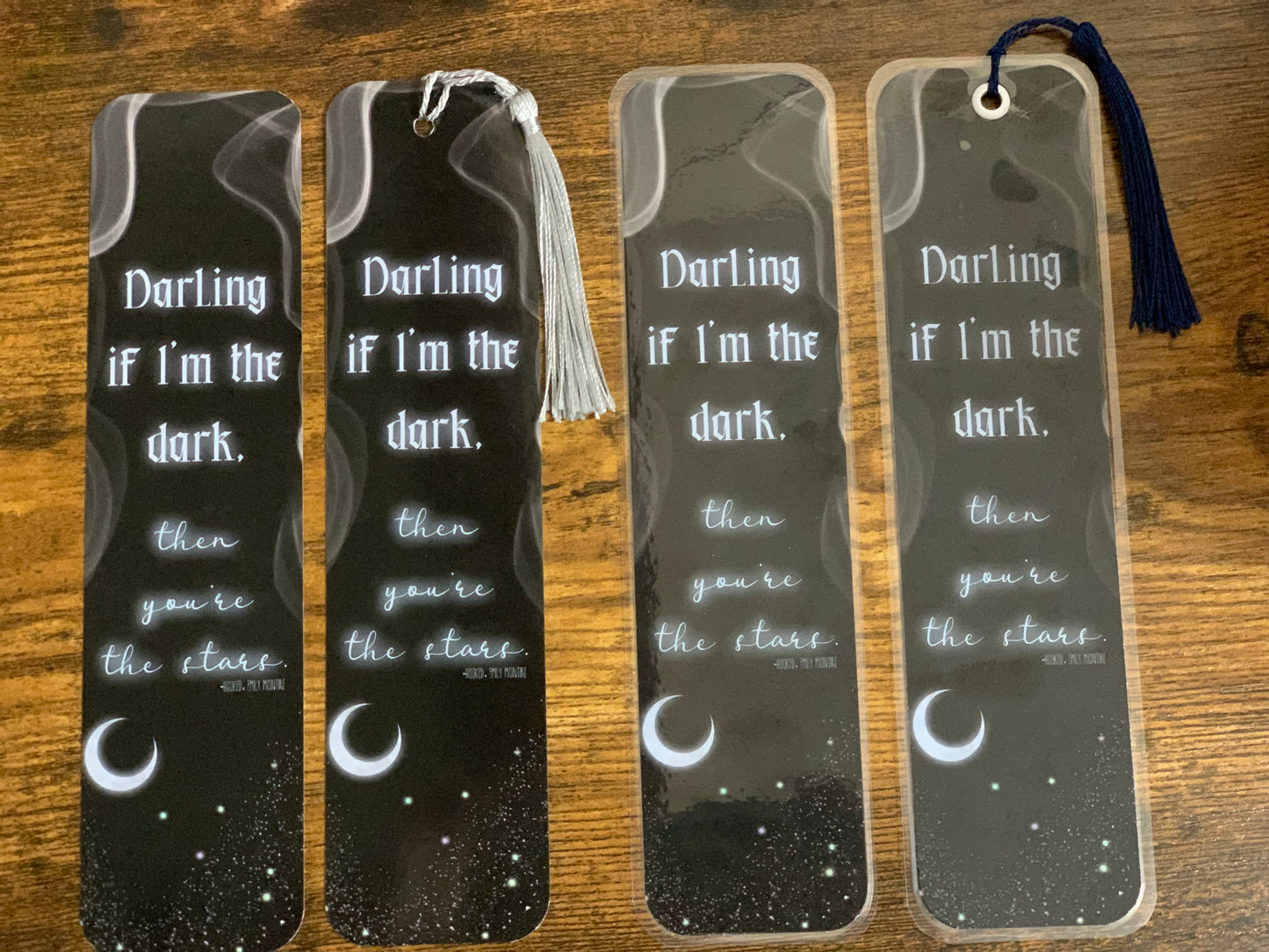 Licensed Never After Series - Hooked 8x2 Bookmarks