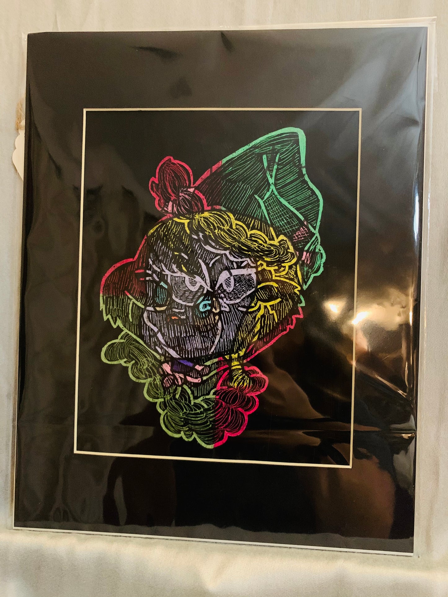 Innocence - 9x12 Illusion Scratch Art