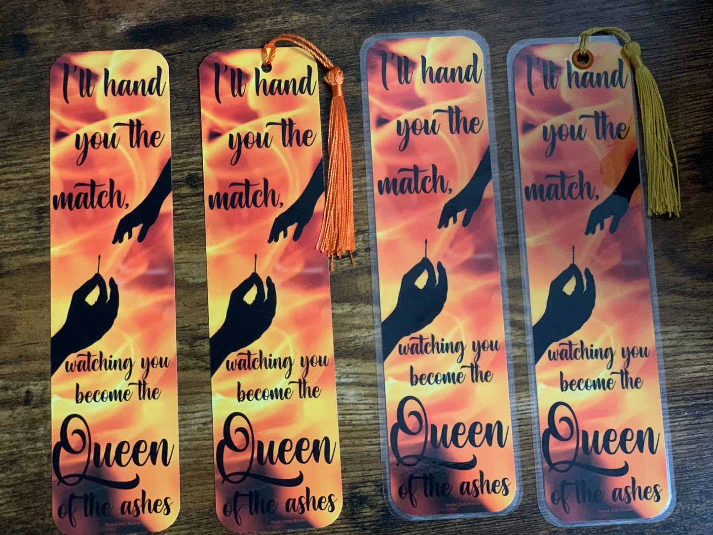 Licensed Never After Series - Hooked 8x2 Bookmarks