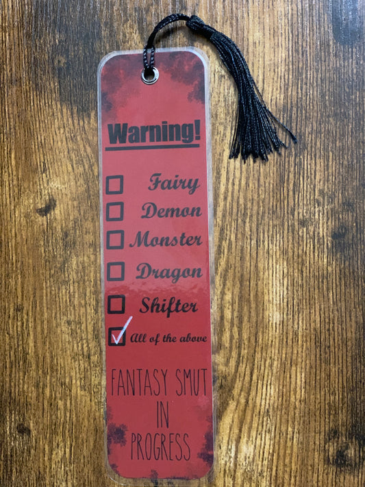 8x2 Fantasy Romance Bookmark