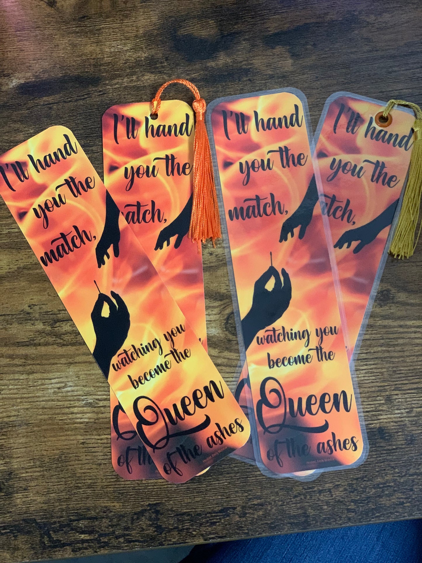 Licensed Never After Series - Hooked 8x2 Bookmarks