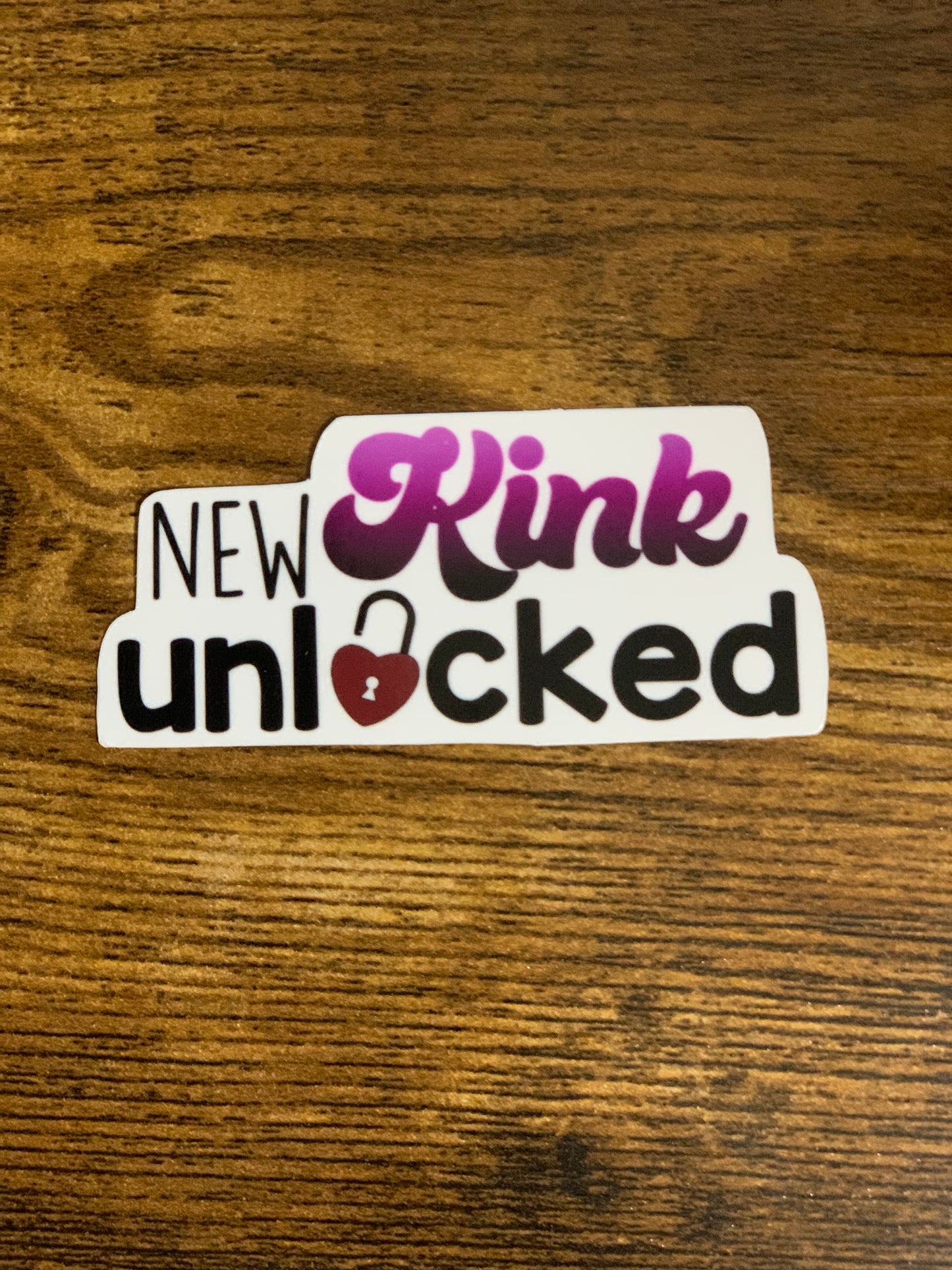 Kink Unlocked Sticker