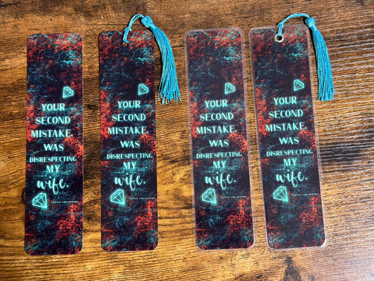 Never After Series - Twisted 8x2 Bookmarks
