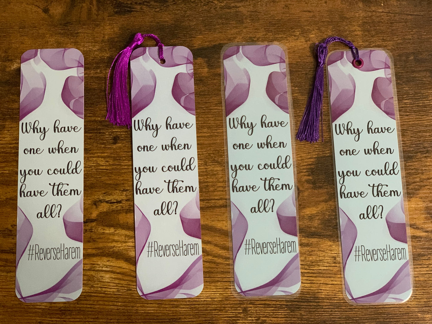 CLEARANCE 8x2 RH Romance Bookmark