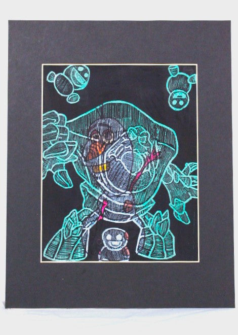 Hot & Cold -9x12 Illusion Scratch Art