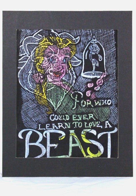 CLEARANCE - Old Tale - 9x12 Illusion Scratch Art