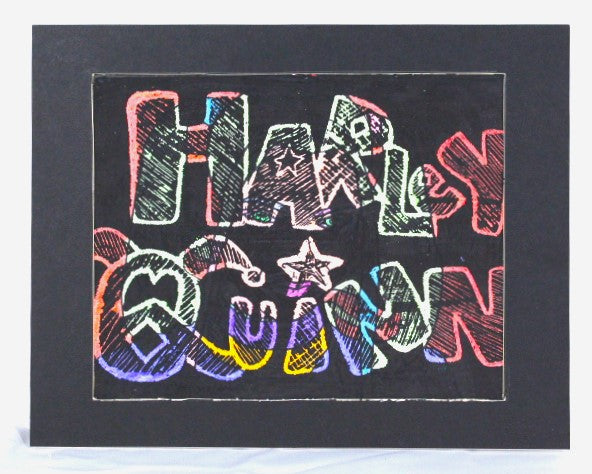 Queen of Gotham - 9x12 Illusion Scratch Art