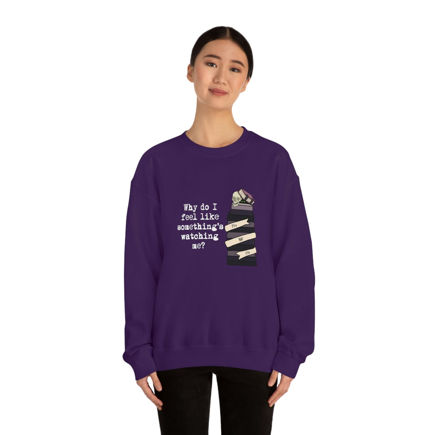 TBR Book Lover Dark Color Crewneck Sweater