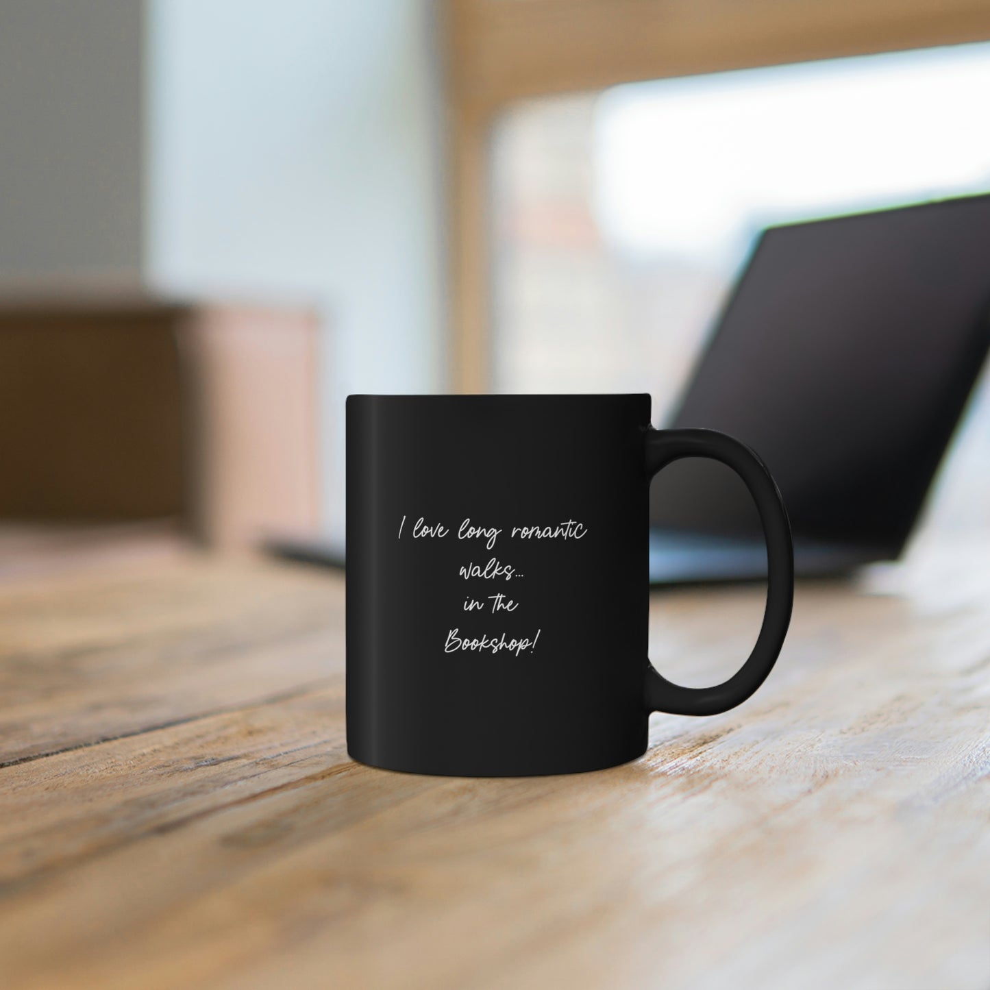 Bookshop 11oz Black Mug