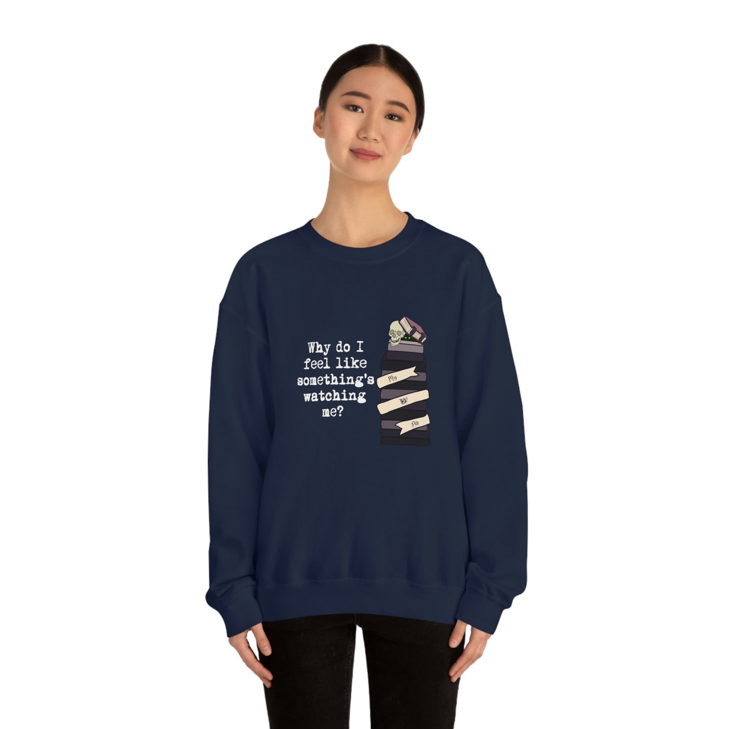 TBR Book Lover Dark Color Crewneck Sweater