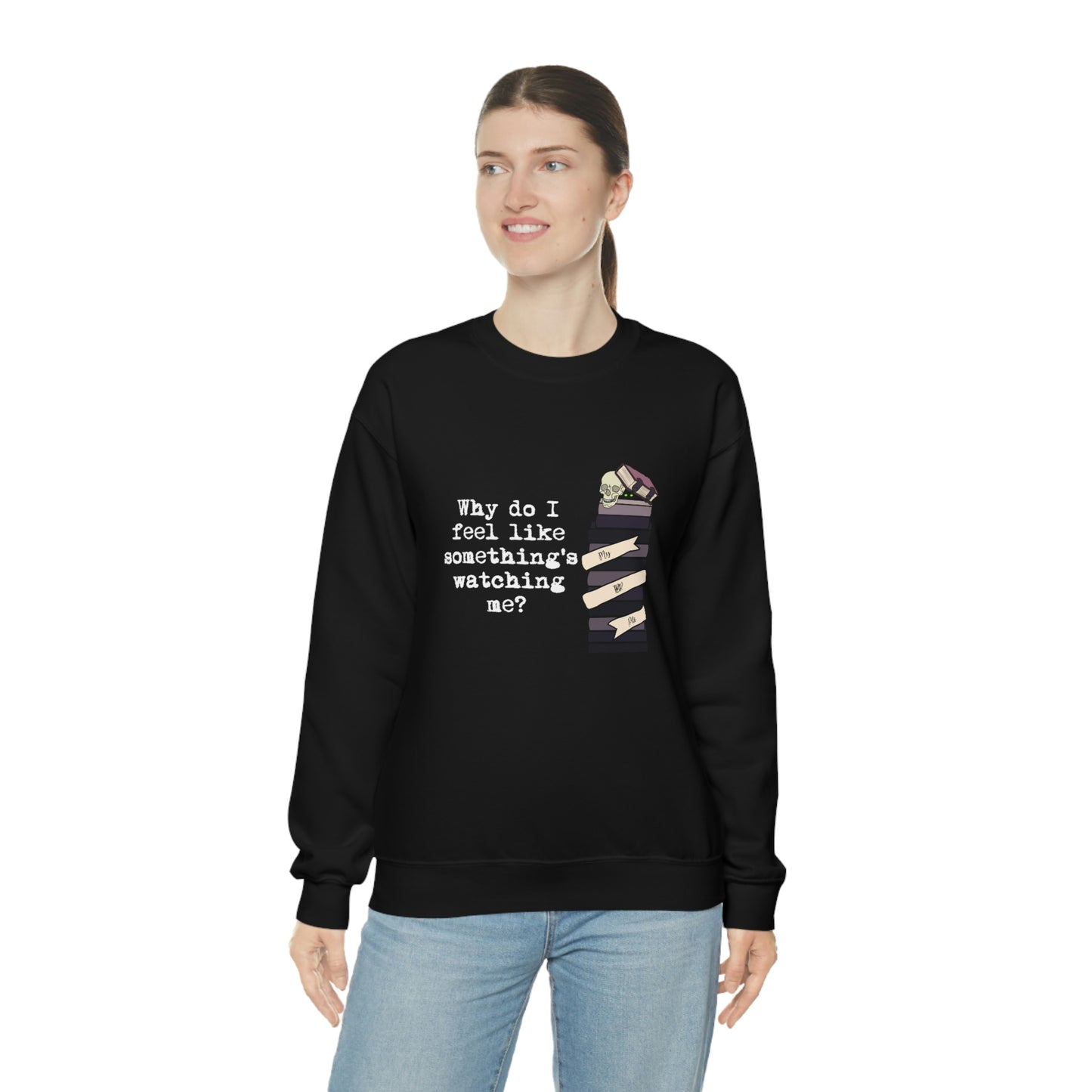 TBR Book Lover Dark Color Crewneck Sweater