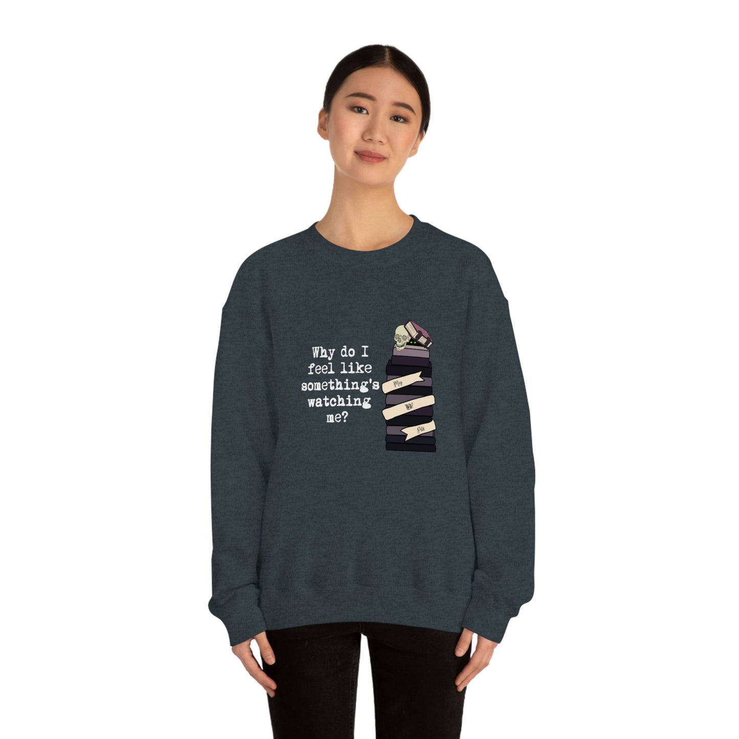 TBR Book Lover Dark Color Crewneck Sweater
