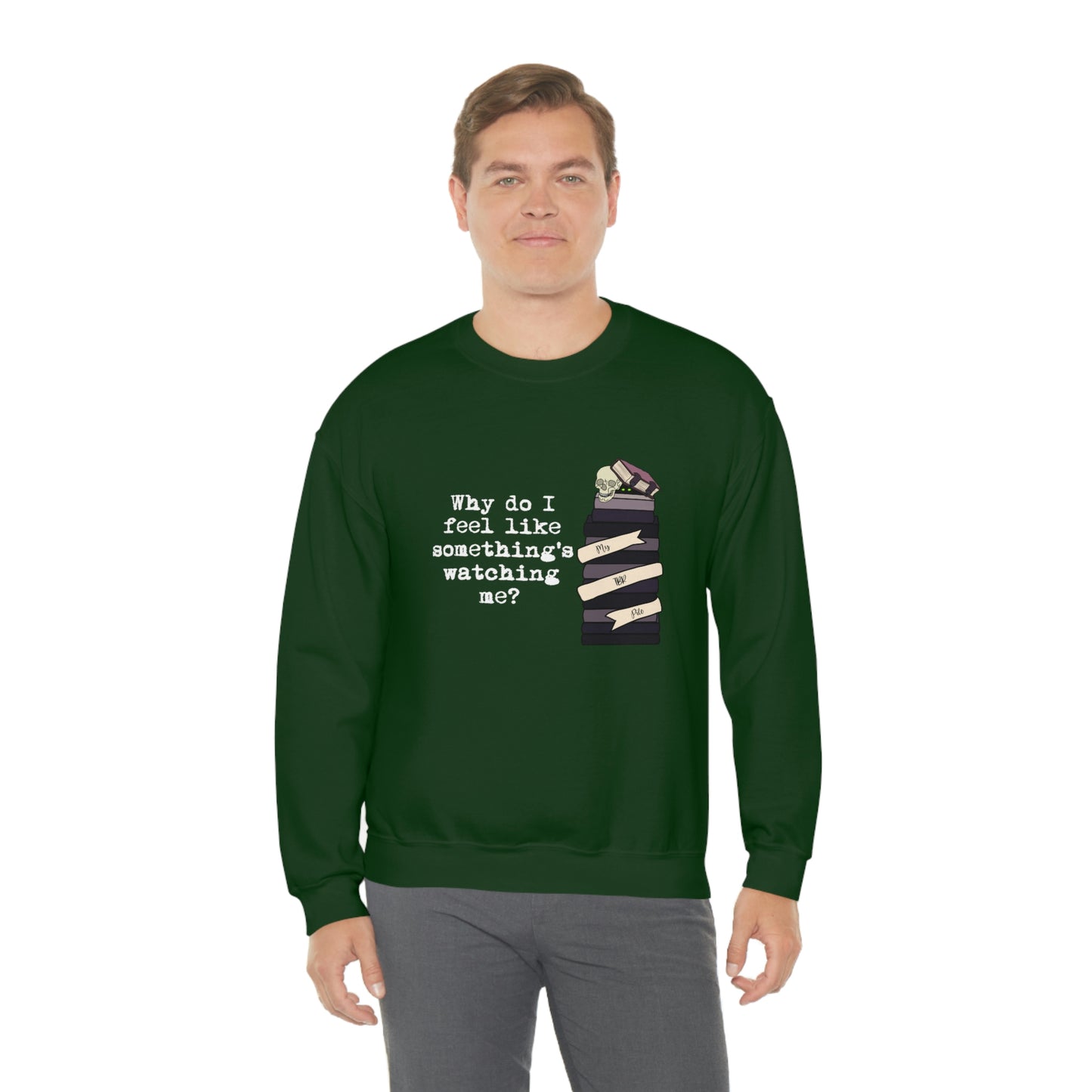 TBR Book Lover Dark Color Crewneck Sweater