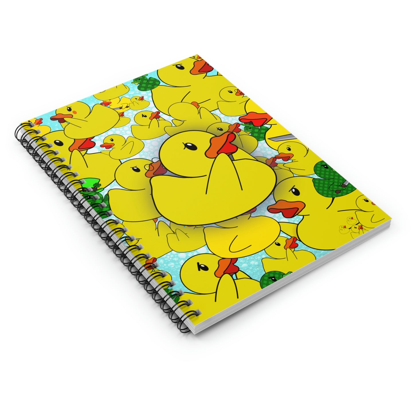 Duck Chaos -Spiral Notebook - Ruled Line