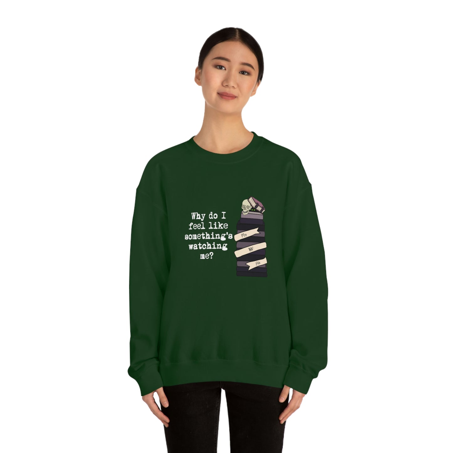 TBR Book Lover Dark Color Crewneck Sweater