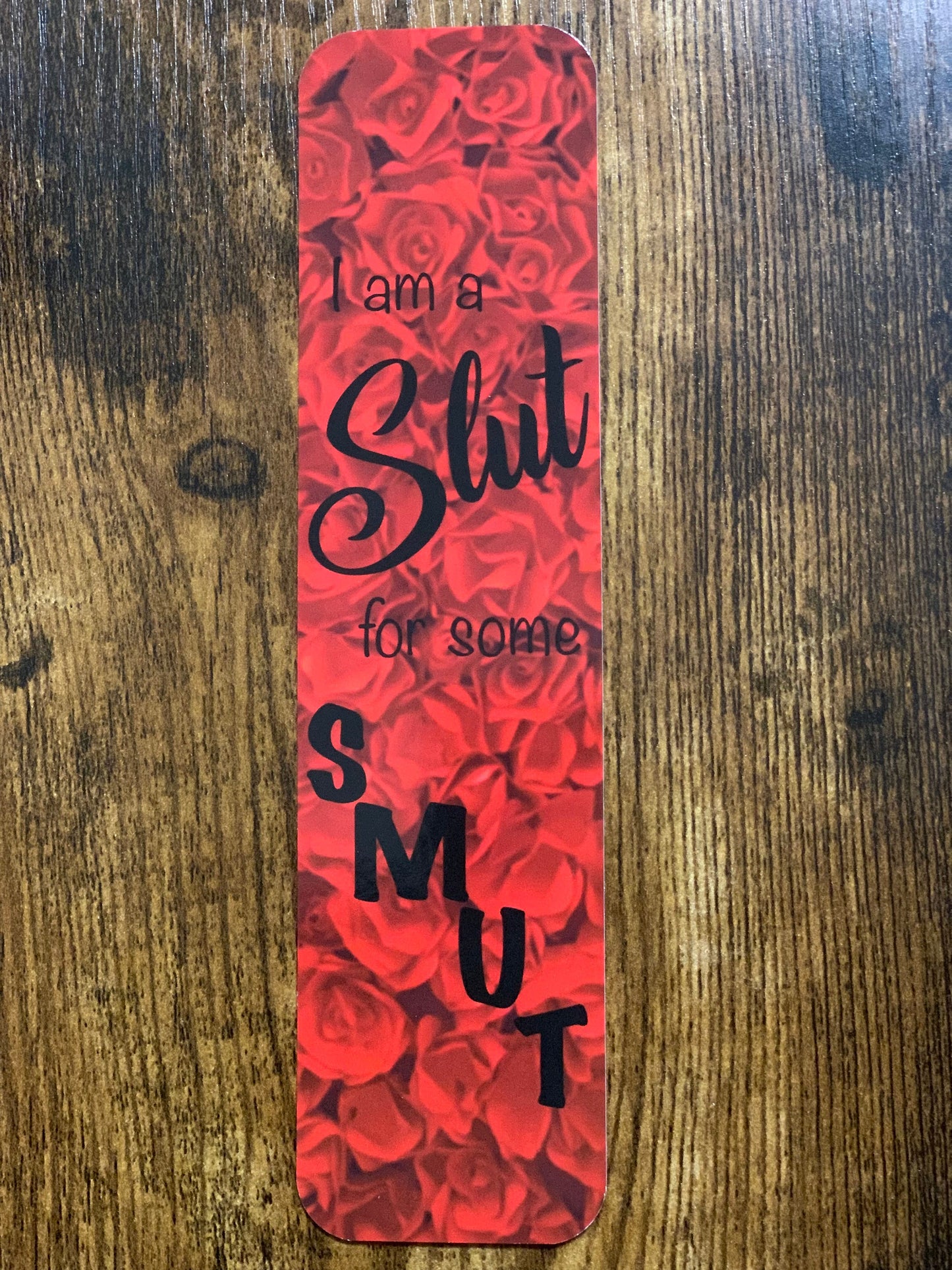 8x2 in Smut Reader Bookmark